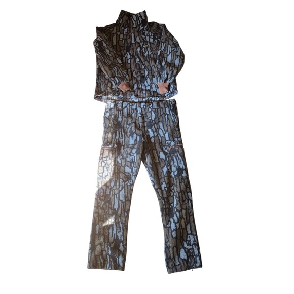 Remington VTG Fleece Moss Oak Camo 2pc Suit Polar Plus Insulated Outdoor Suit XL - Picture 1 of 12